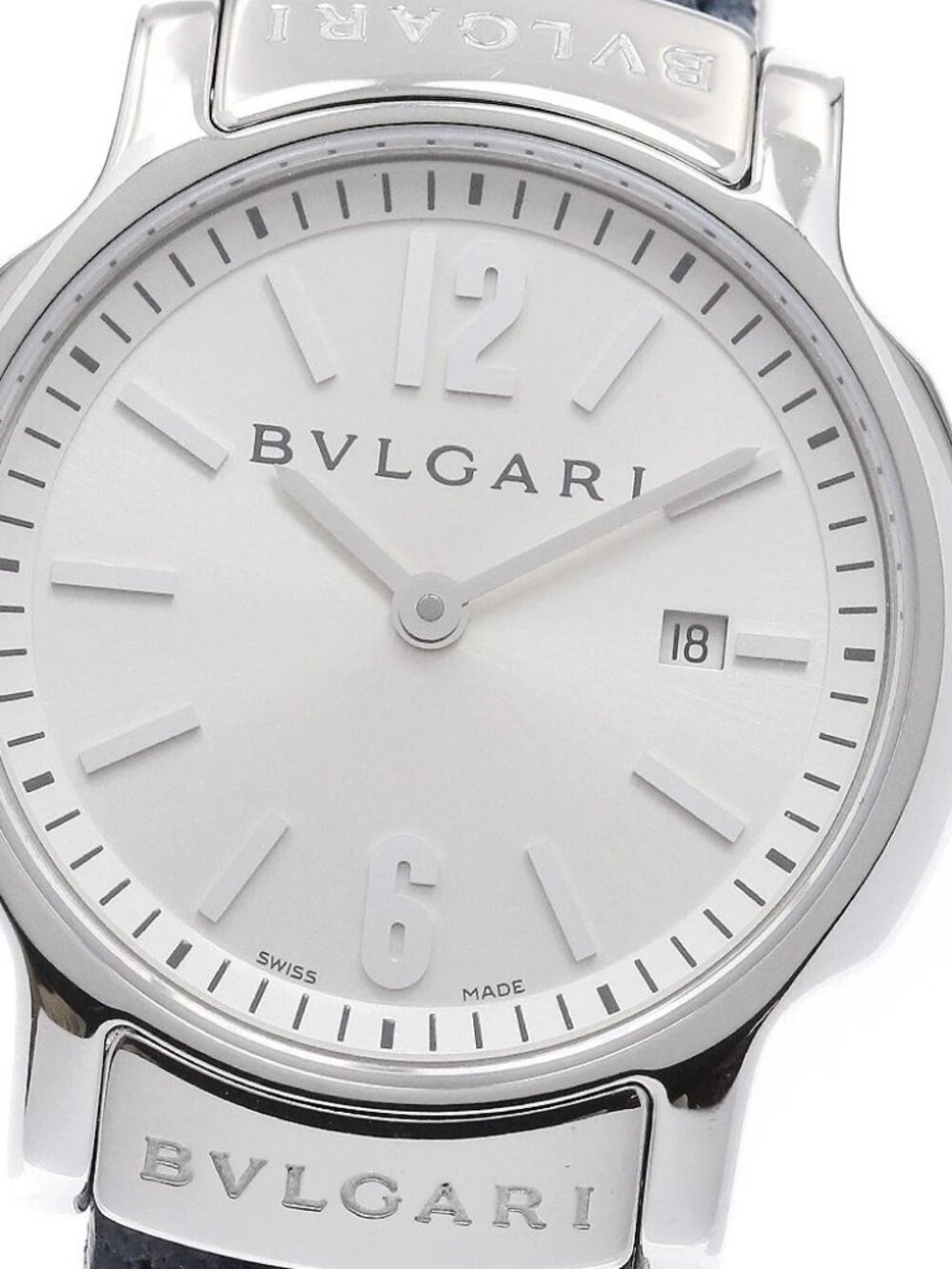 BVLGARI Solo tempo ST29S Date Silver Dial Quartz Ladies Watch